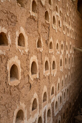 Ancient dovecotes in the Tierra de Campos Region, Palencia Province, Castile and Le&oacute;n, Spain, Europe