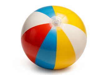beach ball isolated on white