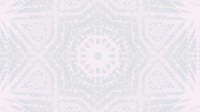 Hypnotic Ornamental Kaleidoscopic Mandala: A Stunning Abstract 3D Mosaic Featuring Geometric Symmetry and Dynamic Background Visuals for Unique Designs
