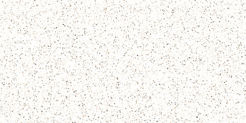 Brown and white surface of terrazzo floor texture background. terrazzo stone mosaic texture. quartz surface for bathroom or kitchen countertop. rock stone marble backdrop textured illustration.