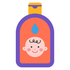 아기 로션 샴푸 아이콘