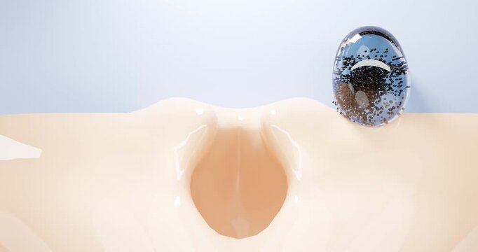 Clear Serum Absorbing Impurities, Pore-Cleansing and Tightening Skincare Macro