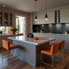 Kitchen Elegance: Blending Comfort with Contemporary Furniture