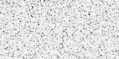 White and black surface of terrazzo floor texture background. terrazzo stone mosaic texture. quartz surface for bathroom or kitchen countertop. rock stone marble backdrop textured illustration.