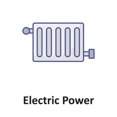 Electrical energyVector icon which can easily modify or edit