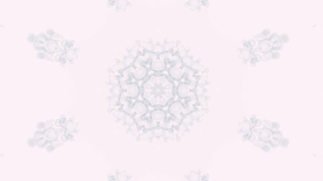 Abstract 3D Geometric Mandala Motion: A Vibrant Kaleidoscope Mosaic Featuring Ornamental Symmetry and Captivating Background Effects for Visual Storytelling
