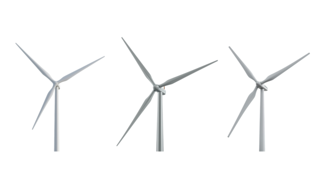 Windmill on transparent background png