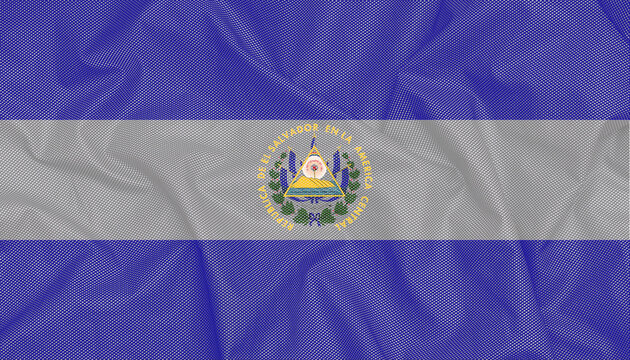 Flagge El Salvador 90 X 150 Cm - Neue Qualität, UV-beständig