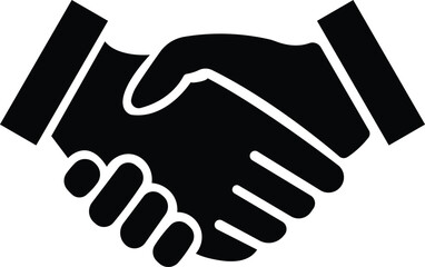 Symbolic handshake agreement partnership business teamwork collaboration success loyalty trust unity