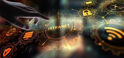 Intranet Concept: Enhancing Internal Communication and Collaboration in Organizations.