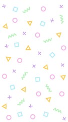 Simple and cute geometric business background