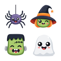 funny monsters set