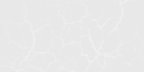 Dot white gray wave light technology texture background.