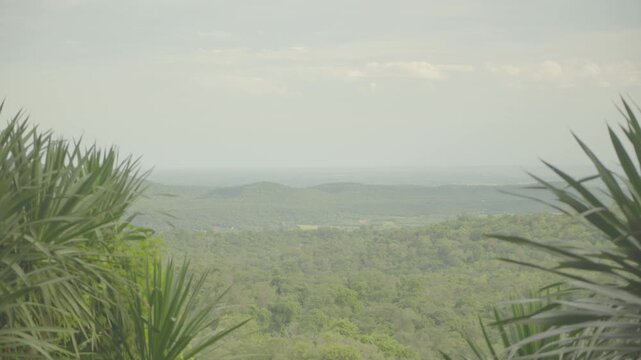 Mountain Phu Foilom Viewpoint Valley - S-LOG3 Footage
