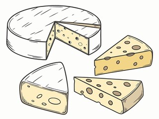 Cheese vector