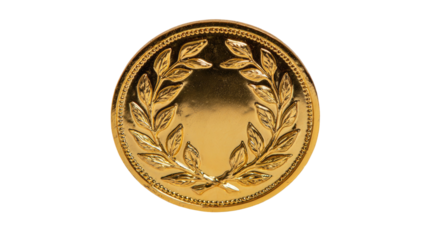 old russian coin isolated on white on white background