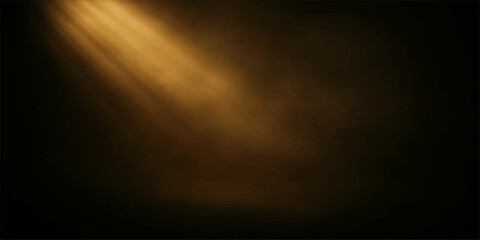 An abstract dark grunge background with light rays and smoke and a hint of blue night sky texture