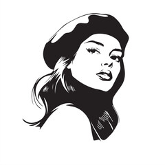 woman wearing a beanie hat