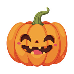 Cute cartoon pumpkin illustration