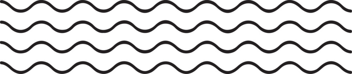 Black and white seamless chevron wave pattern textile design background