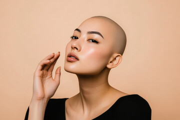 Bald Beauty Portrait