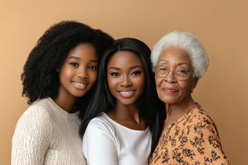 Three Generations of Women