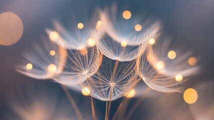 Golden light bokeh overlay, soft glowing orbs, transparent