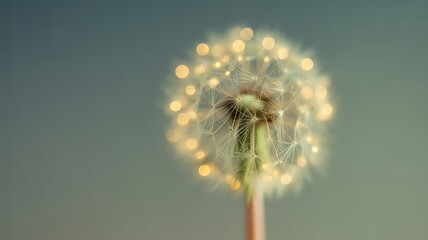 Golden light bokeh overlay, soft glowing orbs, transparent