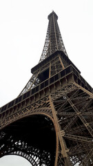 Eiffel Tower in Majestic Perspective