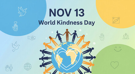 World Kindness Day social media graphic design