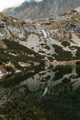 Velick&eacute; Pleso Lake in the High Tatras, Slovakia &ndash; alpine mountain scenery