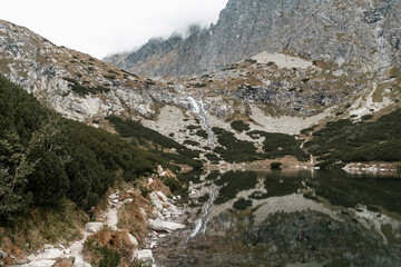 Velick&eacute; Pleso Lake in the High Tatras, Slovakia &ndash; alpine mountain scenery