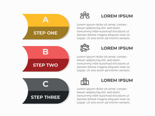 Vector infographic label template with icons. 4 options or steps. Infographics for business concept. Can be used for info graphics, flow charts, presentations, web sites, banners, printed materials.