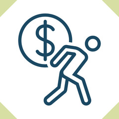 Finance - Debt Icon