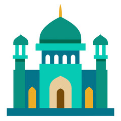 taj mahal silhouette