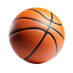 Fototapeta premium basketball isolated on transparent background