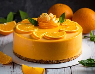 Orange cake masterpiece