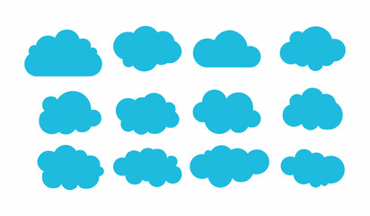 Cloud Shape Icons