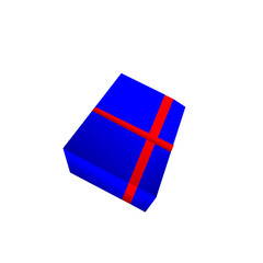 Gift Box Icon &ndash; Flat Vector Illustration