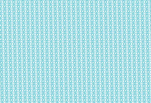 Blue Interlocking Pattern Background | Seamless Geometric Design