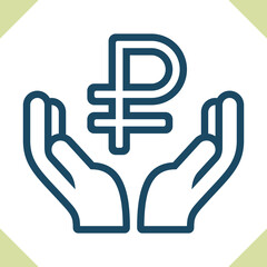 Currency - Rouble Icon