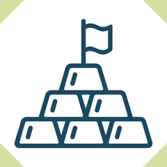 Gold Ingots Icon
