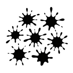 Elegant splashes for modern design elements