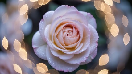 Golden light bokeh overlay, soft glowing orbs, transparent