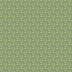 Elegant seamless floral leaf pattern in soft green tones, perfect for wallpapers, fabric prints, digital backgrounds, wrapping paper, and modern decorative projects.