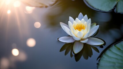 Golden light bokeh overlay, soft glowing orbs, transparent