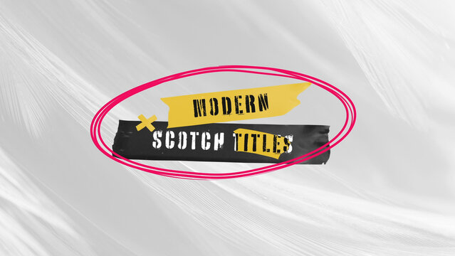 Scotch Tape Title 01