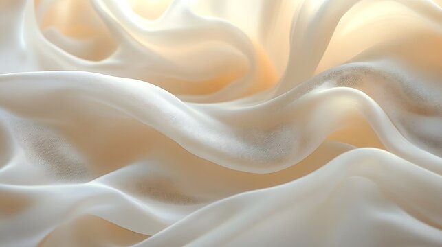 Abstract flowing organic shapes with subtle textures and light