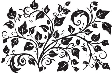 Vintage Leaf Swirl Design Bundle