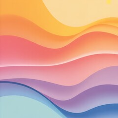 abstract colorful wave background